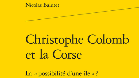 Christophe Colomb et la Corse Christophe Colomb et la Corse