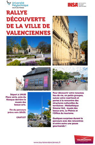 Rallye découverte de la ville de Valenciennes Rallye découverte de la ville de Valenciennes