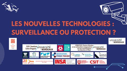 LES NOUVELLES TECHNOLOGIES : SURVEILLANCE OU PROTECTION ? Affiche colloque