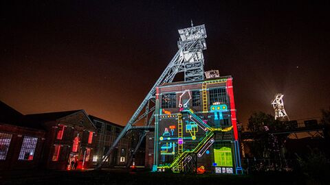 Le Video Mapping Festival revient au Site Minier de Wallers-Arenberg Le Video Mapping Festival revient au Site Minier de Wallers-Arenberg
