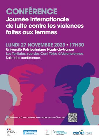 2023 11 27 Journee internationale de lutte contre les violences faites aux femmes_ conférence Campus Les Tertiales 2023 11 27 Journee internationale de lutte contre les violences faites aux femmes_ conf Les Tertiales
