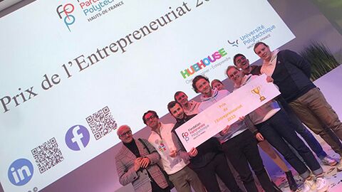 Prix de l'entrepreneuriat 2023 de la Fondation Partenariale Polytechnique Hauts-de-France Prix de l'entrepreneuriat 2023 de la Fondation Partenariale Polytechnique Hauts-de-France