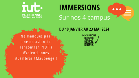Immersions IUT 2024 Immersions IUT 2024