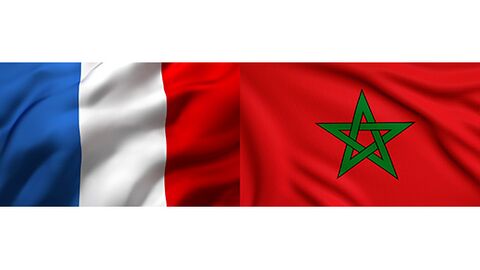 drapeaux france-maroc