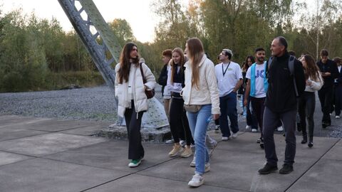 Sport et patrimoine : accueil des étudiants internationaux lors des EUNICE Alliance Games