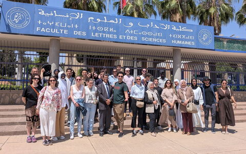 Visite académique à la Faculté des Lettres et des Sciences Humaines – Université Ibn Zohr